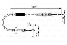 El Fren Teli Arka Vw A4 Bm 00-8e0609721l - BOSCH 1987477922