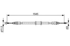 EL FREN TELI ARKA MASTER III MOVANO B M9T - BOSCH 1987482551