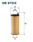 Yag Filtresi Bmw N47 E81 E82 E87 E88 E90 E60 F10 F01 E84 E83 - FILTRON OE672.2