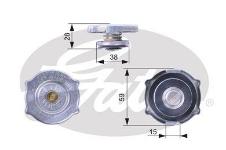 Radyator Kapagi Jeep Cj5 16lb - GATES RC135