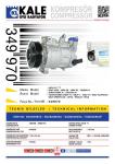 KLIMA KOMPRESORU AUDI A3 / TT - SEAT LEON / TO - KALE 349970