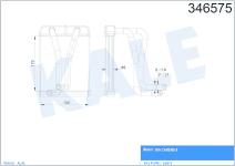 KALORIFER RADYATORU A/M 185X165X24 KALORIFER P - KALE 346575