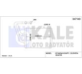 KALORIFER RADYATORU HYUNDAI COUPE / ELENTRA AL - KALE 347140