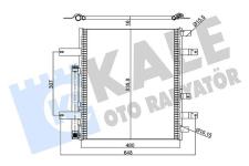 KLIMA RADYATORU RADYATORU KLIMA ATEGO 2 3 1718 - KALE 345535