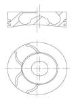 PISTON SEGMAN STD 20 KISA 100 BG K9K E - MAHLE 021PI00122010