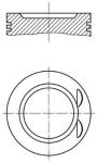 Piston Segman Komple Std Vw Polo Seat İbiza Skoda Fabia Chy  - MAHLE 028PI00145000