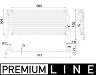 MOTOR SU RADYATORU BMW B37 F45 F46 F48 MI - MAHLE CR2308000P