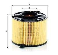 HAVA FILTRESI 2.0TFSI A4 16- A5 17- 2.0TFSI  - MANN C17012/1