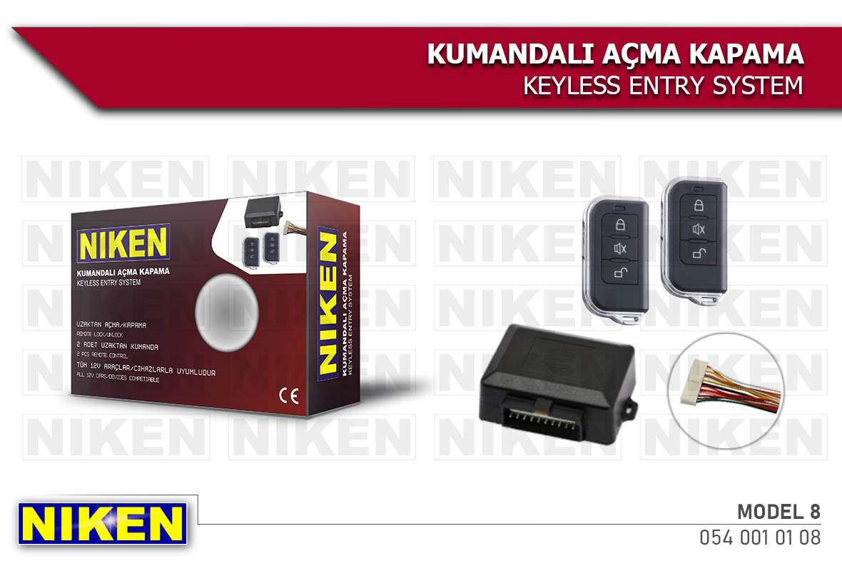 KUMANDALI ACMA KAPAMA - MODEL8 - NIKEN 0540010108