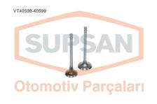 Subap Emme Egzoz Elantra 1.6 16v/acce - SUPSAN VT40598-40599