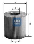 YAG FILTRESI ACCENT 02-05 -GETZ 03-05 -MATRIX  - UFI 2507100