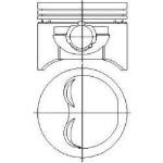 PISTON SEGMAN 0.60 SLX TEMPRA 86.4 MM - YENMAK 3395-060